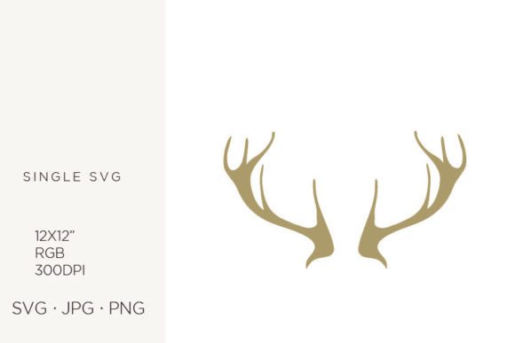 Deer Antlers Logo: Graphics and Illustrations for Real Publishing