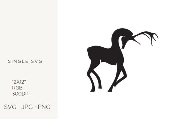 Deer Logo Icon Graphics