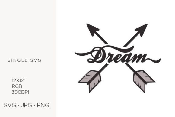 Dream, Native American Crossed Arrows Graphics