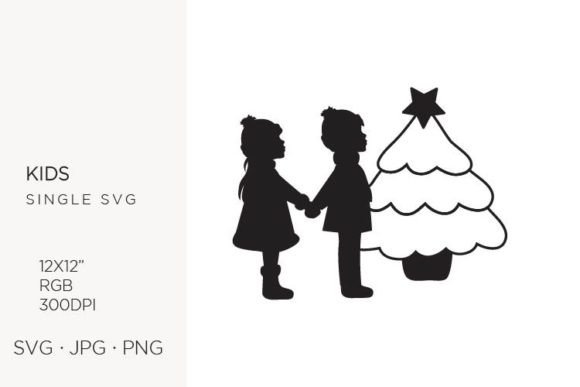 Kids I and Christmas Tree Graphics