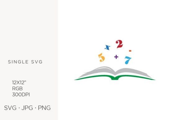 Open Book and Colorful Numbers