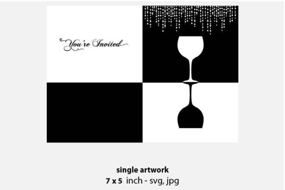 Wine Invitation Background