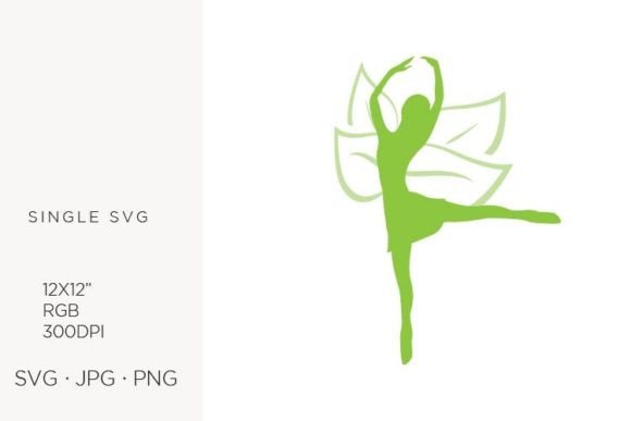 Woman with Leaf Like Wings